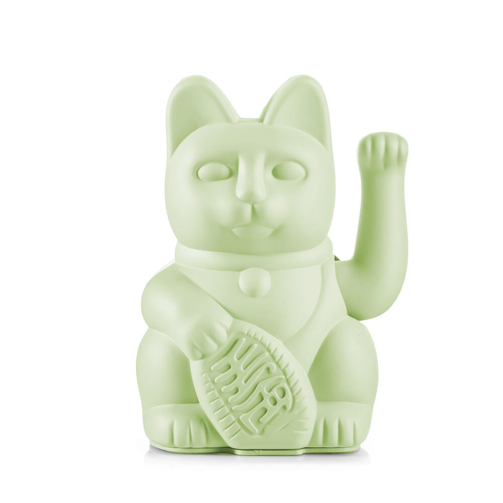 Maneki-Neko kat - Pastelgrøn